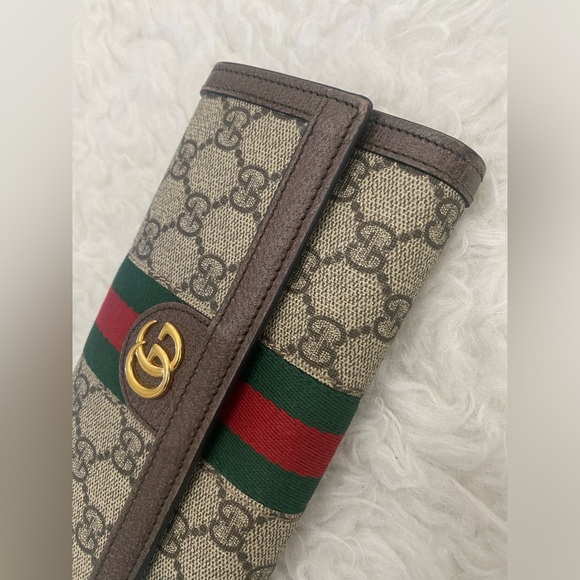 SOLD❌❌❌EUC GUCCI OPHIDIA GG CONTINENTAL WALLET - Picture 3 of 14